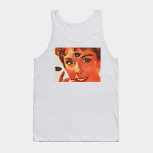 Illusion Confusion - Surreal/Collage Art Tank Top